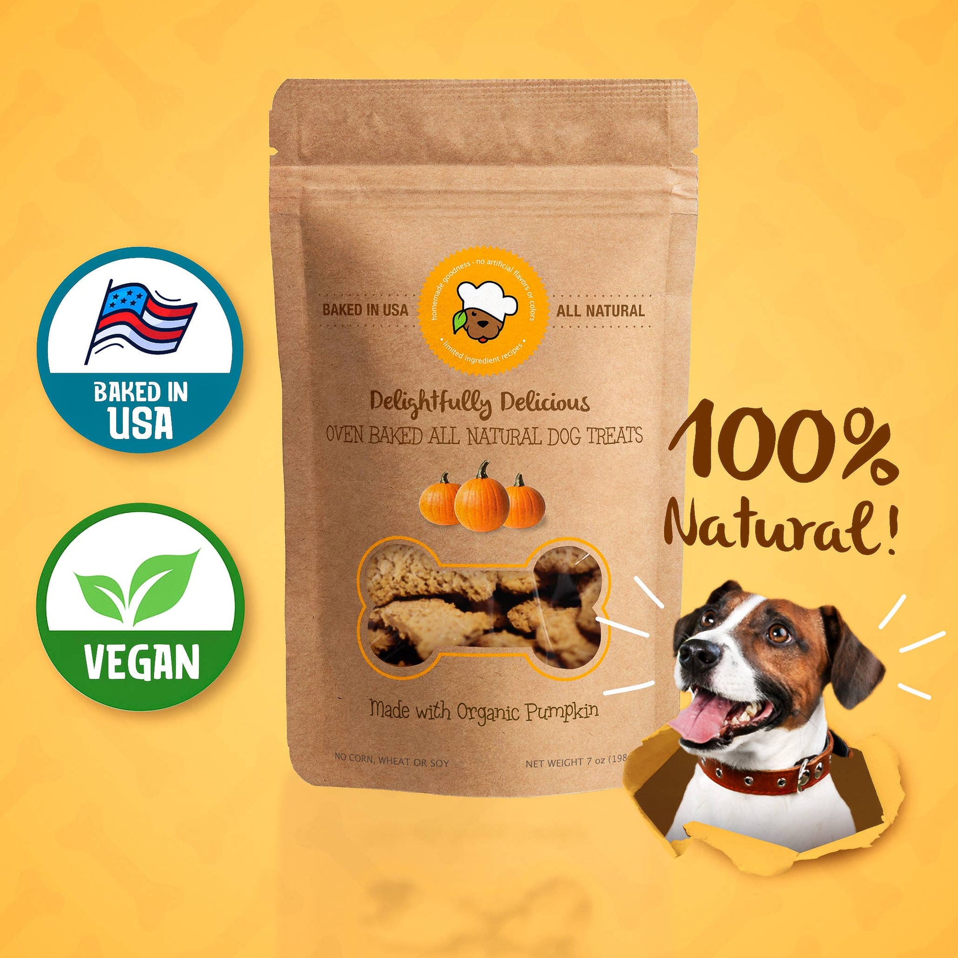 Delightfully Delicious Pumpkin Dog Treats