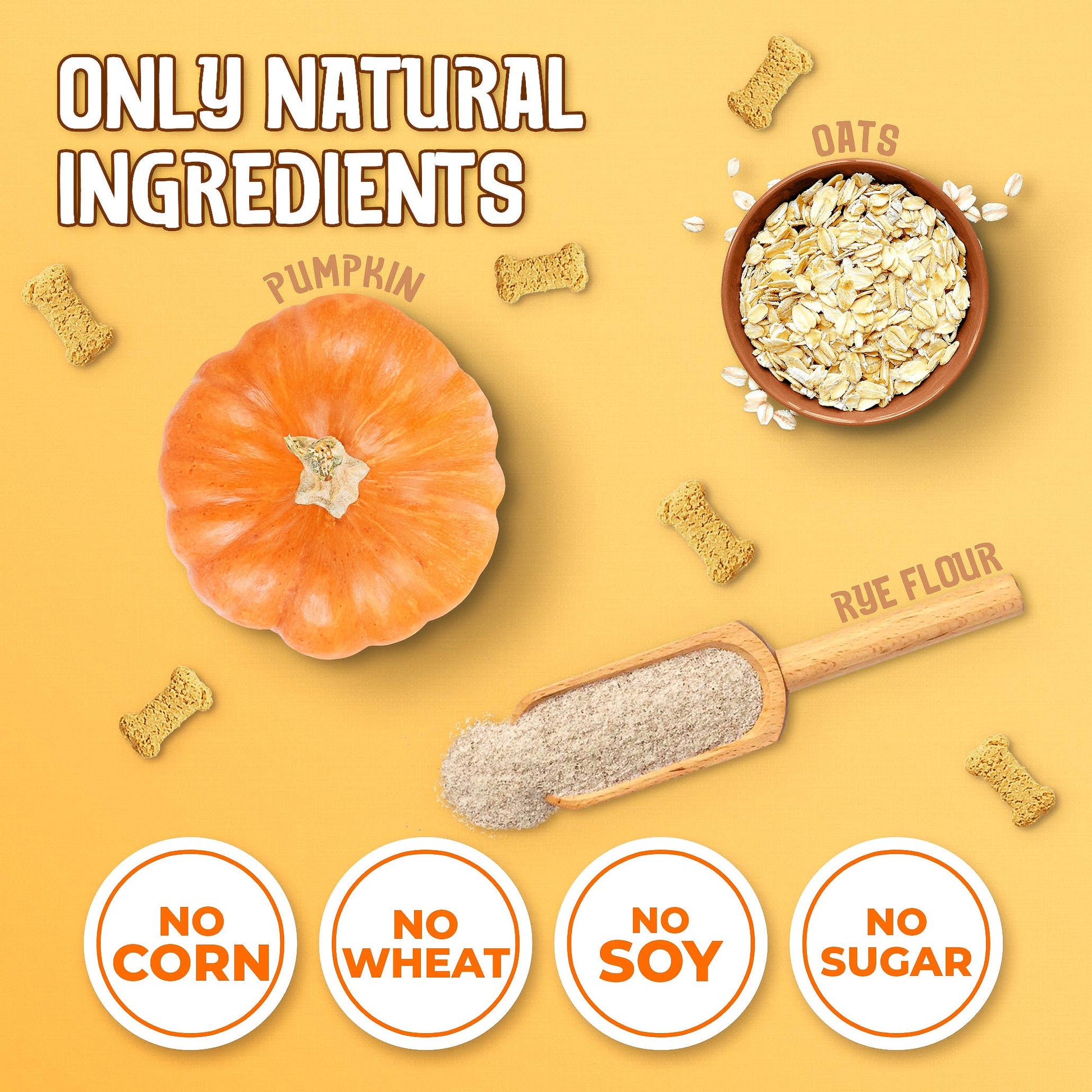 Delightfully Delicious Pumpkin Dog Treats