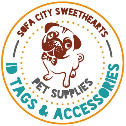 Scannable Pet ID Tag with Free Pet Profile &Lost Pet Hotline