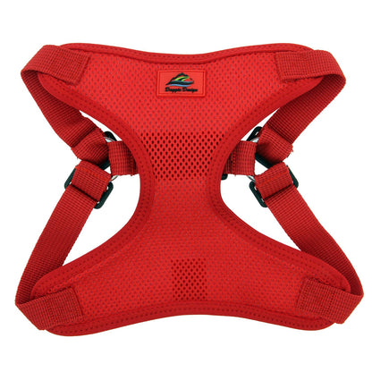 Wrap & Snap Choke Free Dog Harness - Flame Red