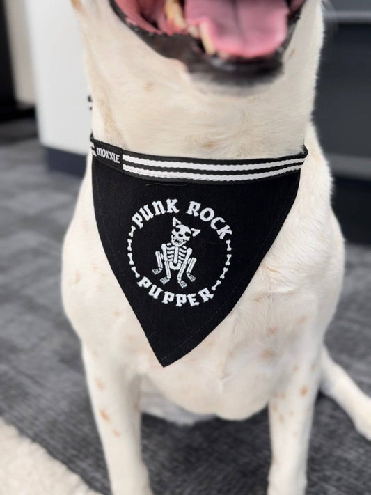 Punk Rock Pupper Adjustable Pet Bandana