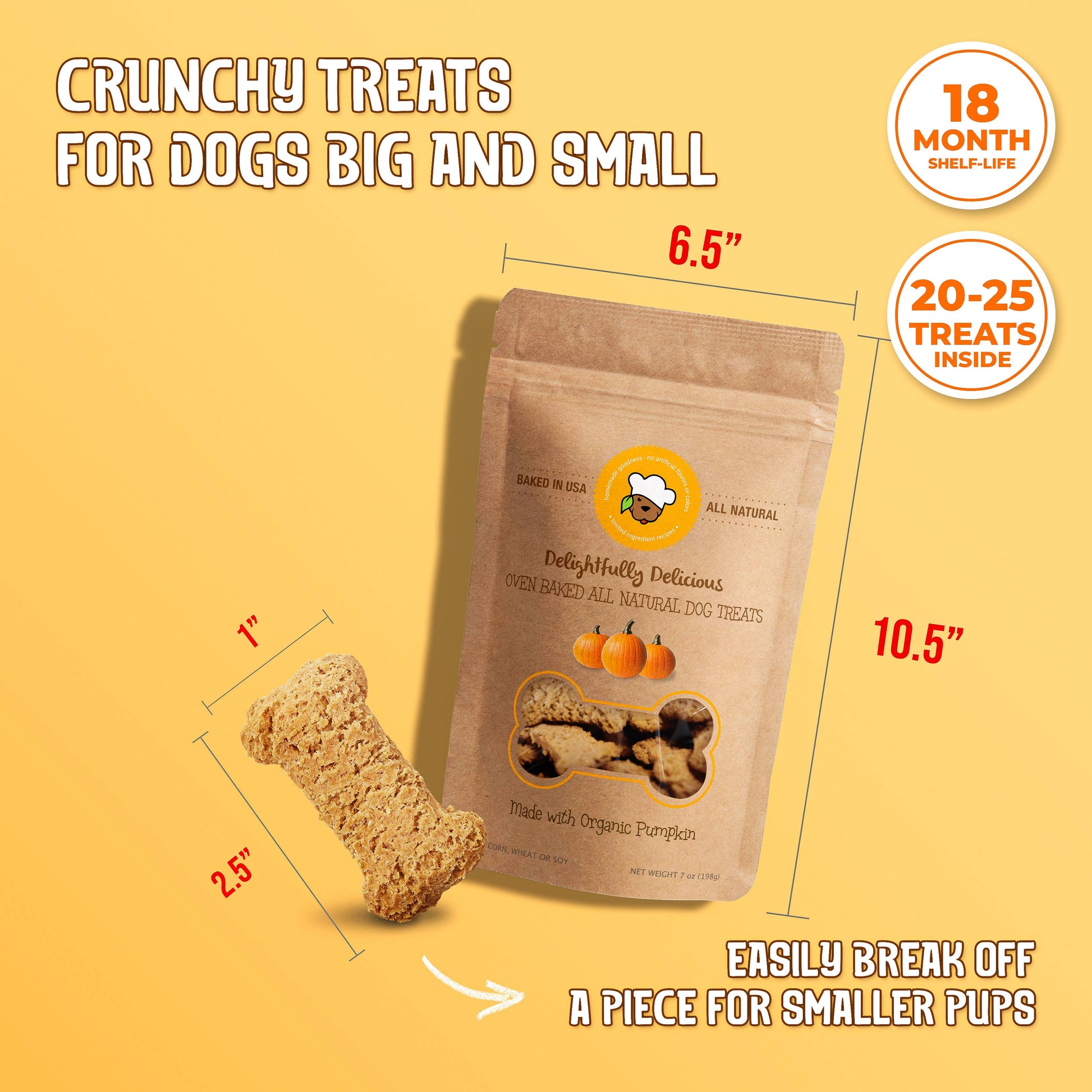 Delightfully Delicious Pumpkin Dog Treats