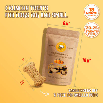Delightfully Delicious Pumpkin Dog Treats