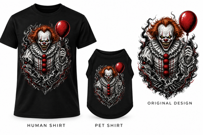 Sinister Clown - Human & Pet Shirt