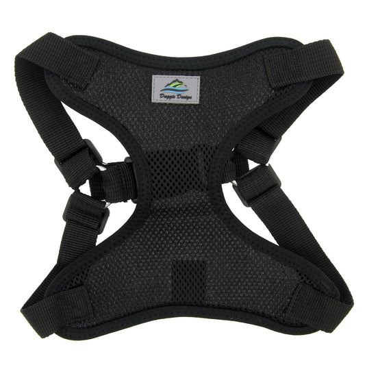 Wrap & Snap Choke Free Dog Harness - Black